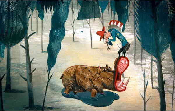 Illustration zu 'In einem kühlen Grunde' von Christoph Mett
