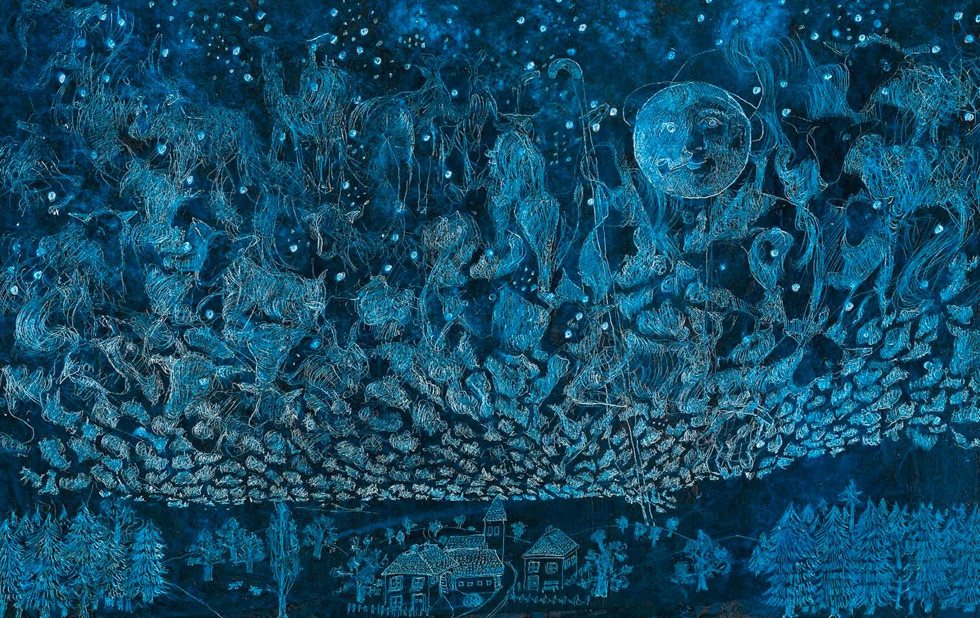 Illustration zu »Wer hat die schönsten Schäfchen« von Frank Walka