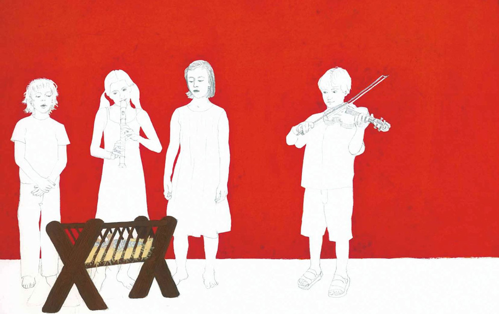 Illustration zu »Es wird schon gleich dunkel« von Frank Walka