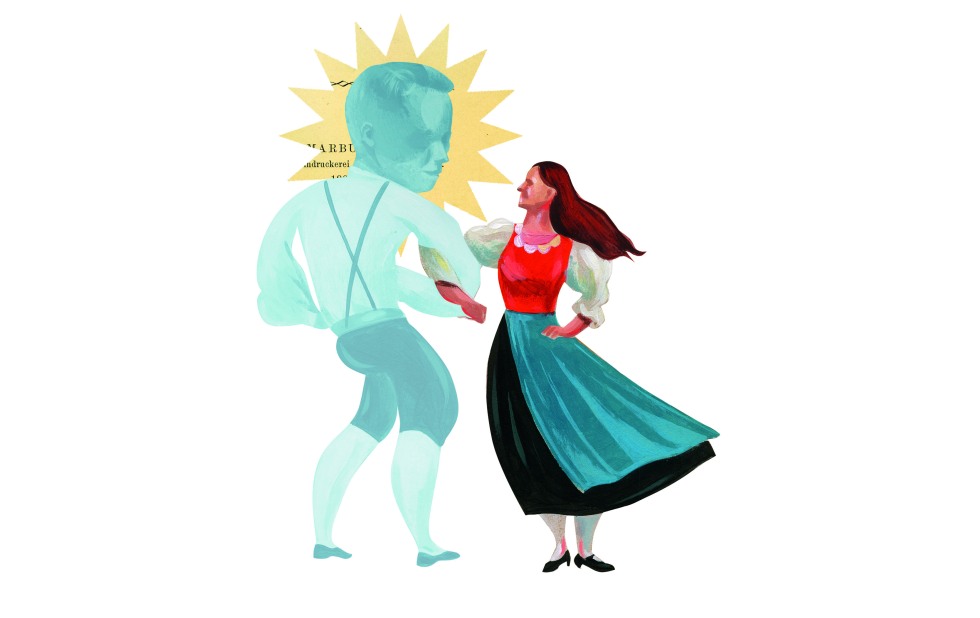 Illustration zu »Heut kommt der Hans zu mir« von Christoph Mett