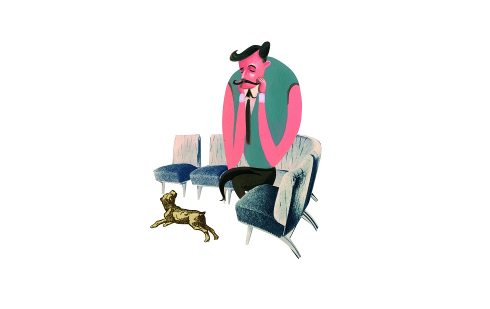Illustration zu »O, du lieber Augustin« von Christoph Mett