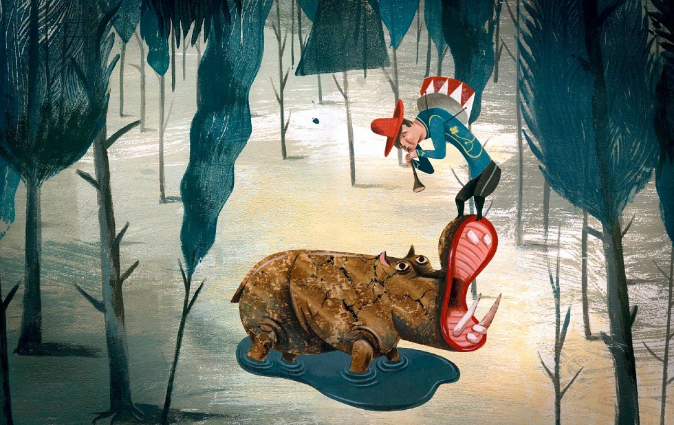 Illustration zu »In einem kühlen Grunde« von Christoph Mett