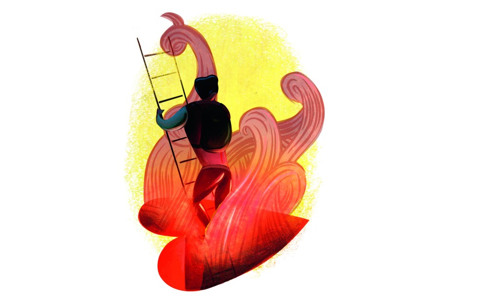 Illustration zu »Ade zur guten Nacht« von Christoph Mett