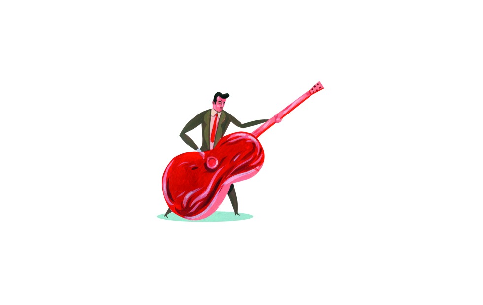Illustration zu »Es wohnet ein Fiedler« von Christoph Mett