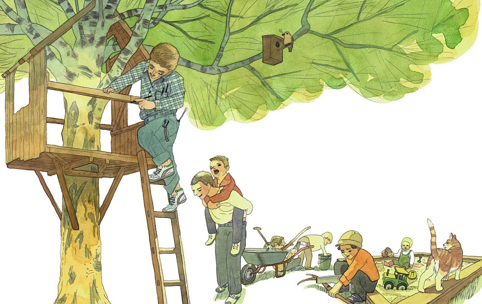 Illustration zu »Wer will fleißige Handwerker sehn« von Markus Lefrançois