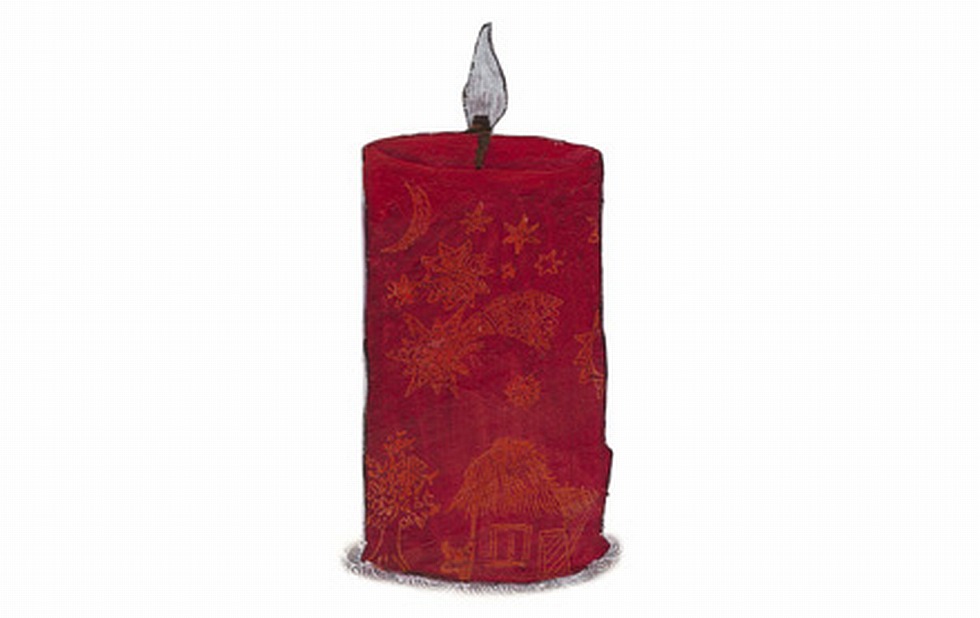 Illustration zu »Dicke rote Kerzen« von Frank Walka
