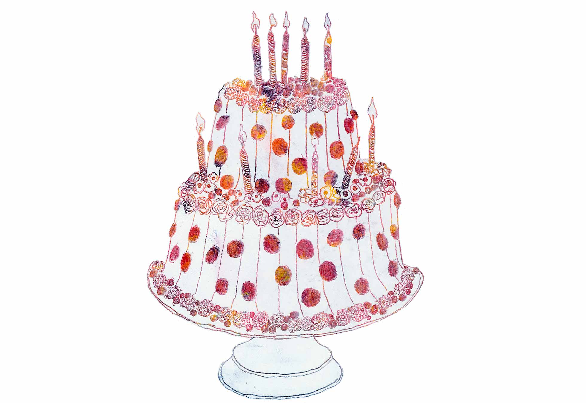 Illustration zu »Happy Birthday« von Frank Walka